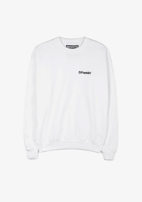 Sweatshirt Oversized Basic White