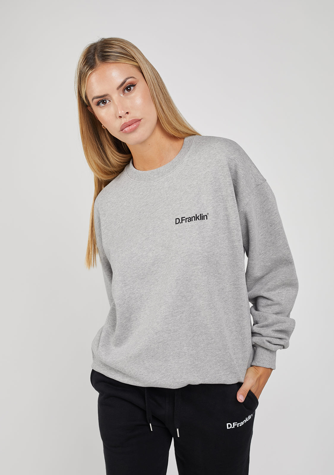 Sweatshirt Oversized Basic Grey V2