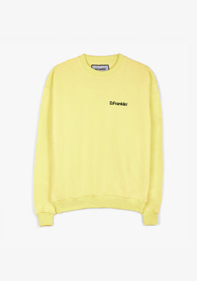 Sweatshirt Oversized D.Franklin Basic Yellow