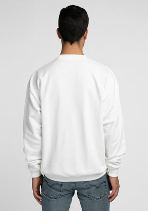 Sweatshirt Smiley White