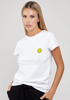 T-Shirt Smiley Female White