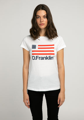 T-Shirt DF Flag White