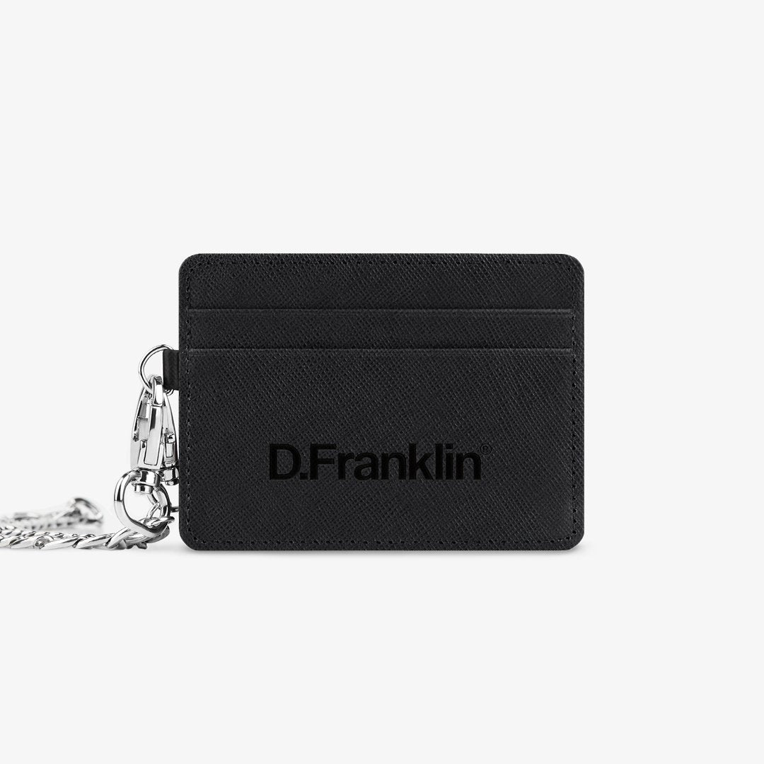 Black Chain Cardholder