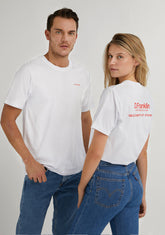 Social Club T-Shirt White / Orange