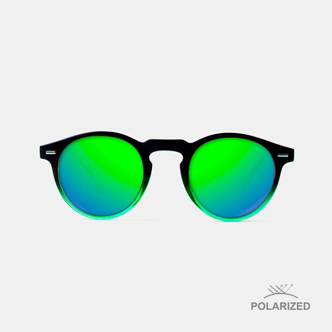 Ultra Light Black / Green Blend Polarized
