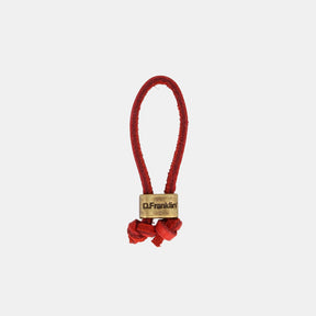 Keychain Magnum Leather Red/Gold