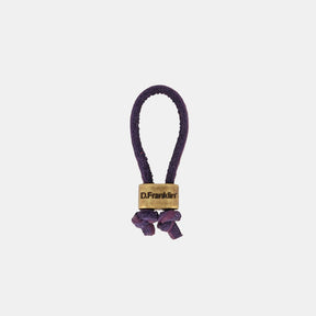 Keychain Magnum Leather Violet/Gold