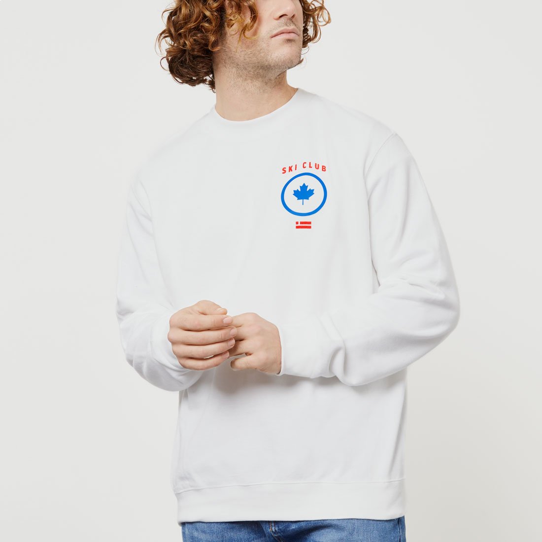 Canadian Sweatshirt White