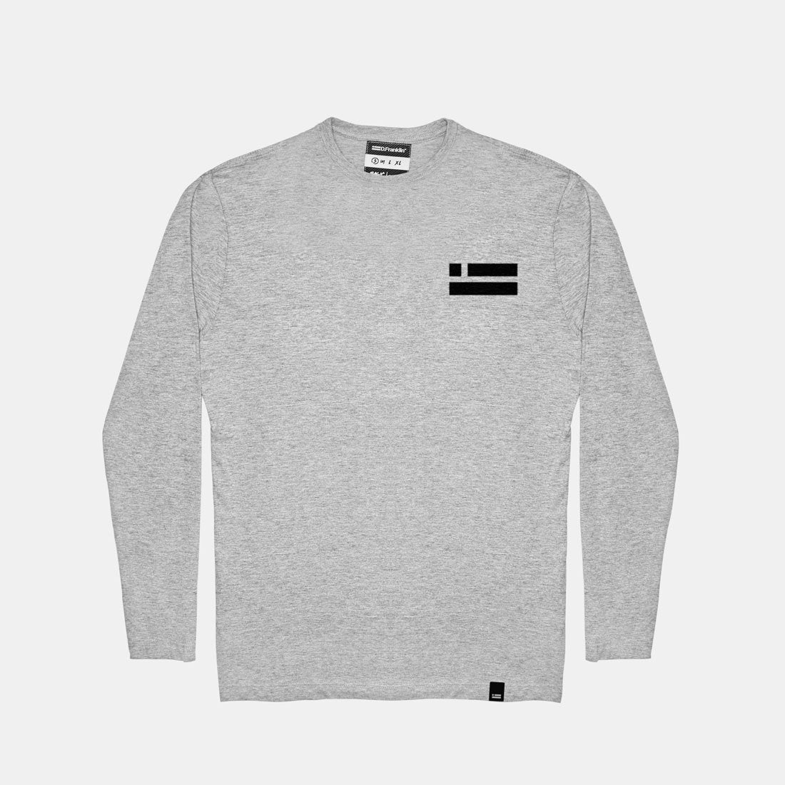Peak Long Sleeve T-Shirt Grey