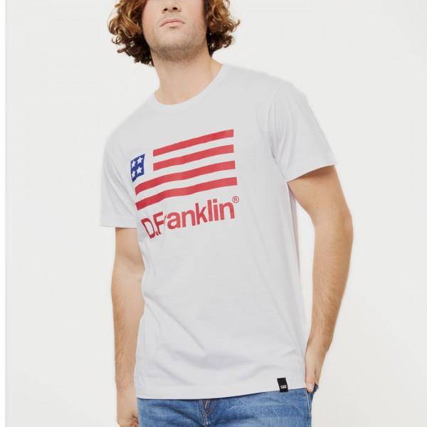 USA T-Shirt White