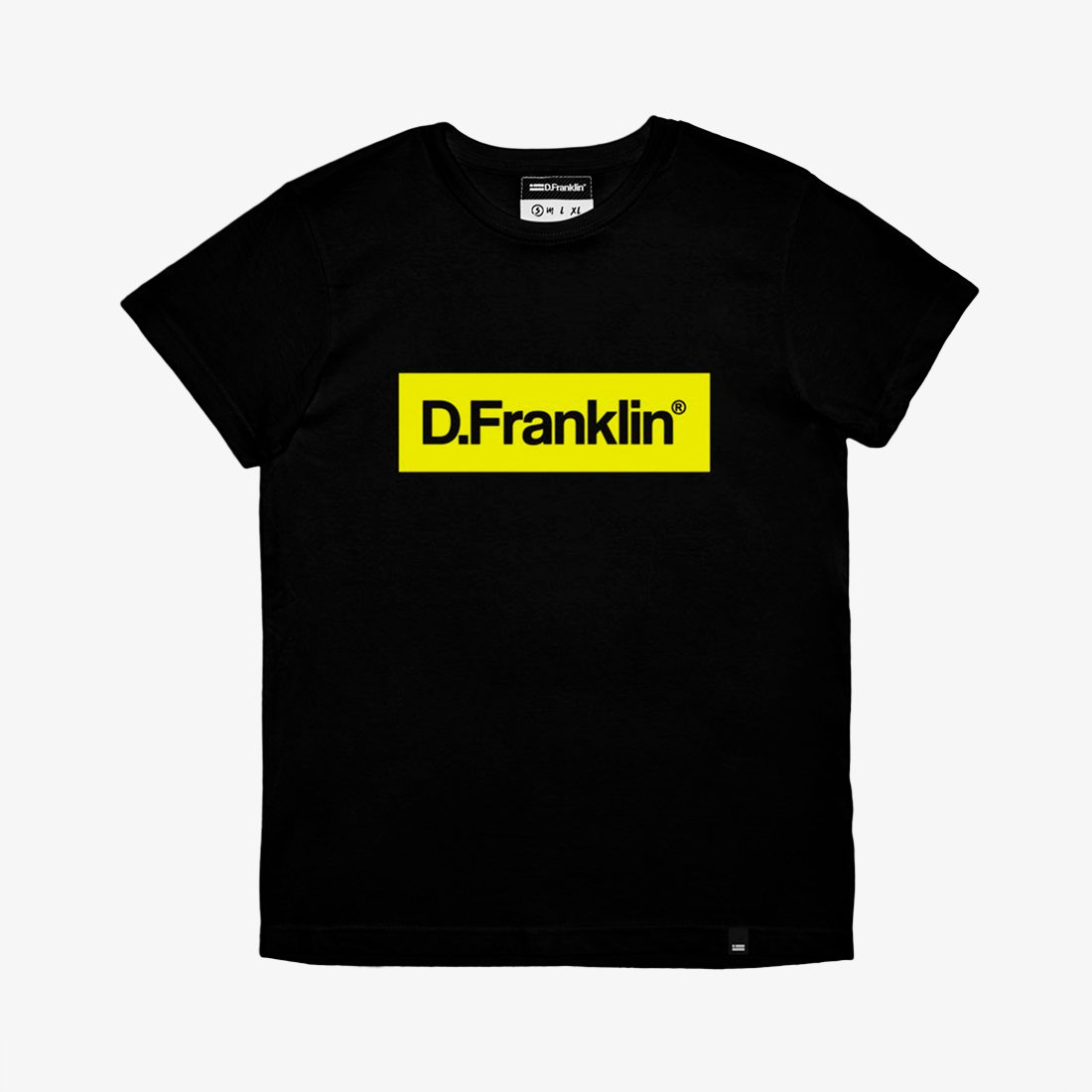 Yellow Rec Black Tee