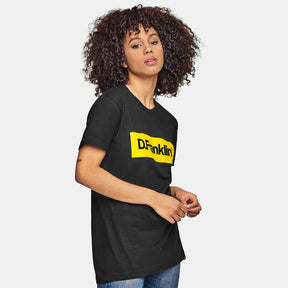 Yellow Rec Black Tee