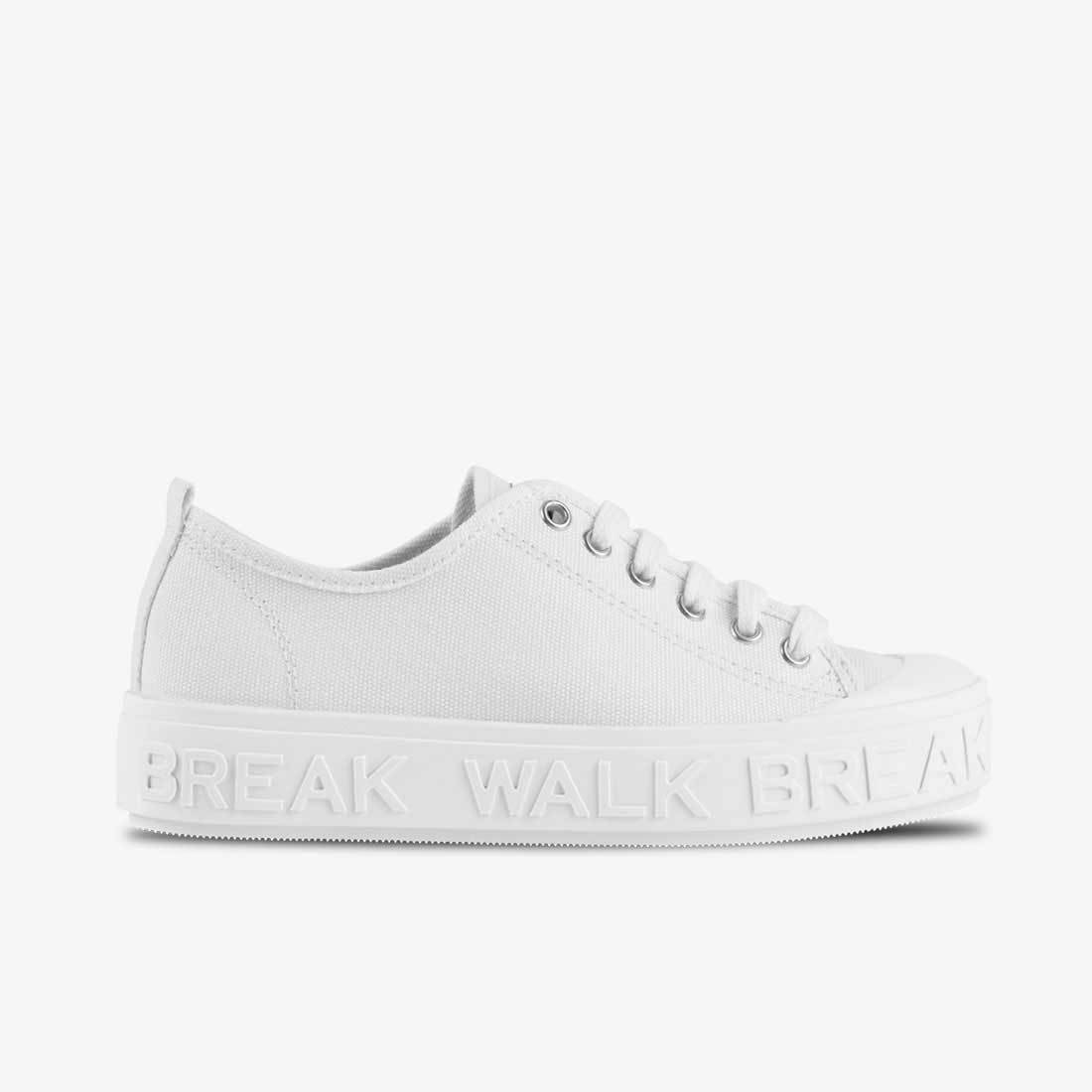 Sneaker Wicker White