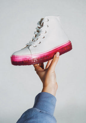 Gumme Superstar White / Pink